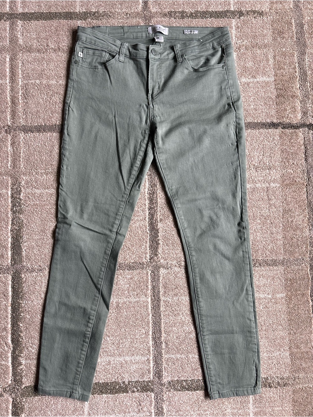 Judy Blue Women’s Olive Sage Green Skinny Stretch Jeans Size 30